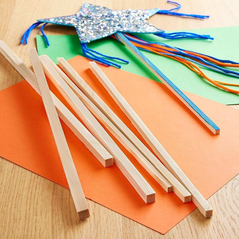 Creatology 12" Wooden Square Dowels, view 3