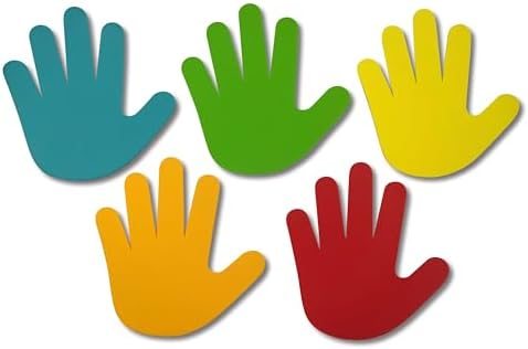 Creatology 6.5" Primary Hand Foam Shapes