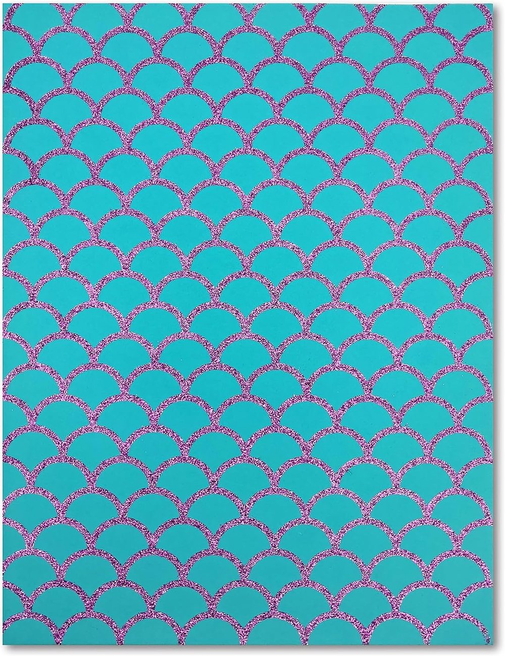 Creatology 9" x 12" Mermaid Scales Foam Sheet, view 4