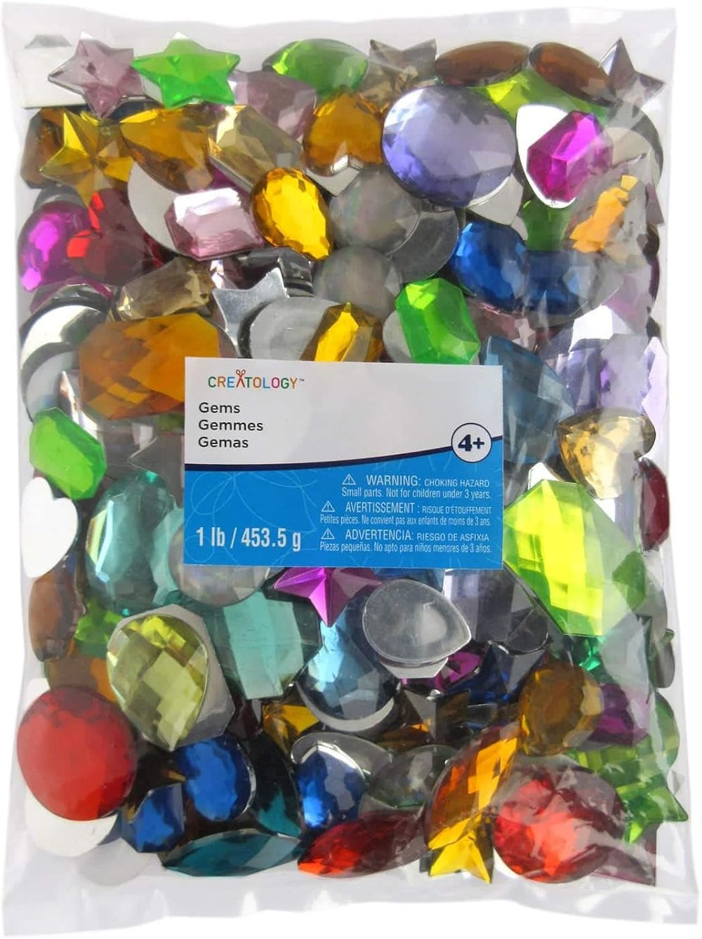 Creatology Acrylic Gems, Large Assorted, view 3