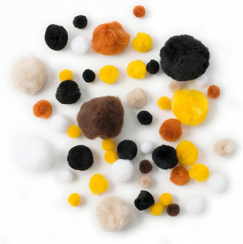 Creatology Animal Mix Pom Poms, view 3