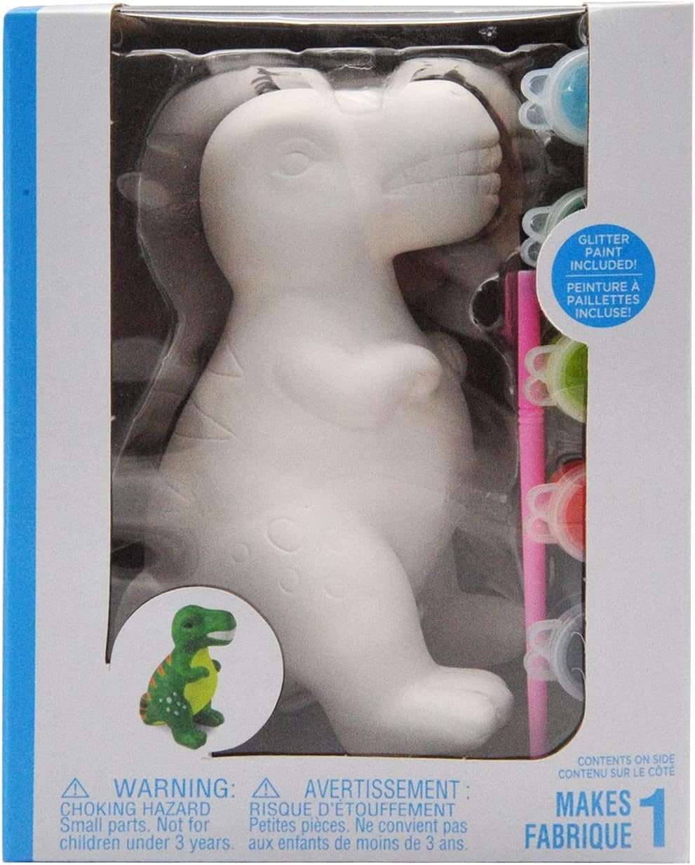 Creatology 12 Pack: Dinosaur 3D Ceramic Bank Kit, view 4