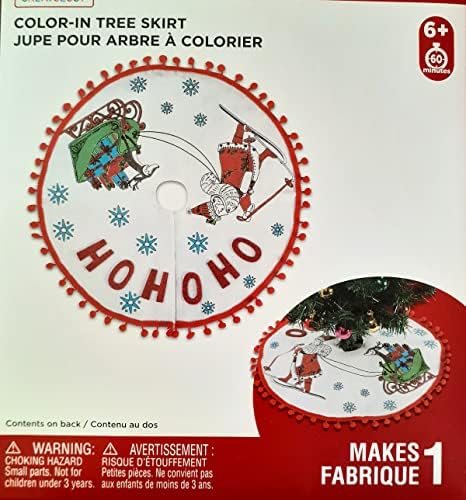 Creatology MINI Color in Christmas Tree Skirt