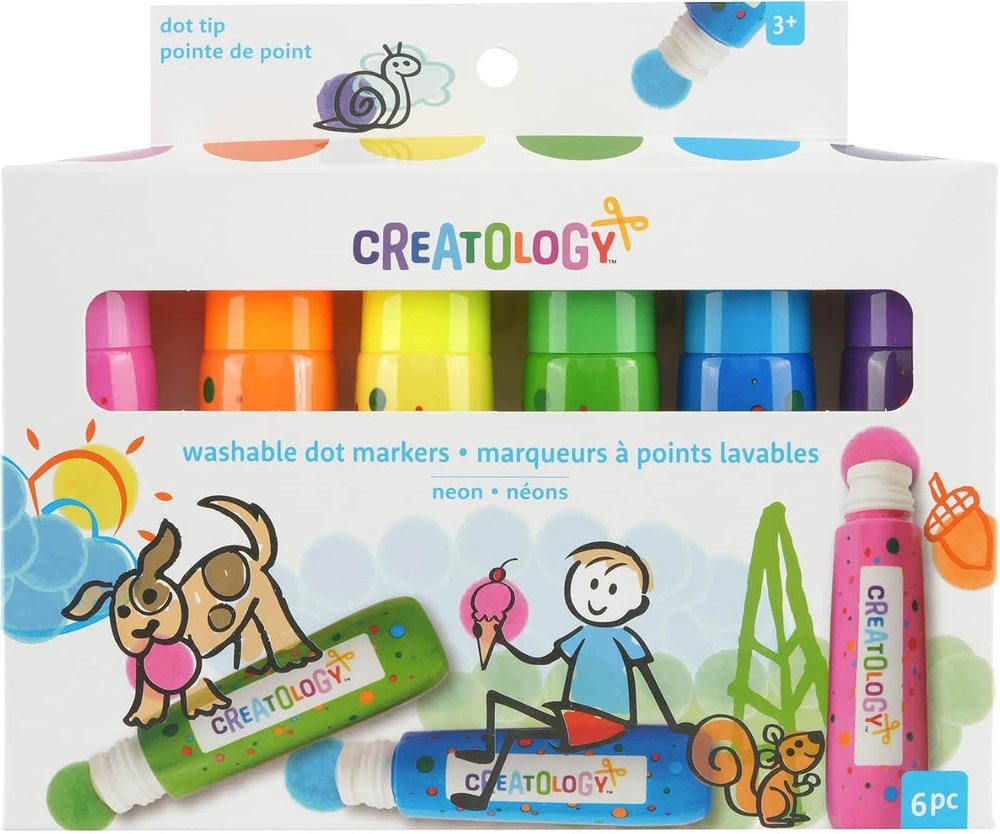 Creatology Neon Dot Markers, view 4