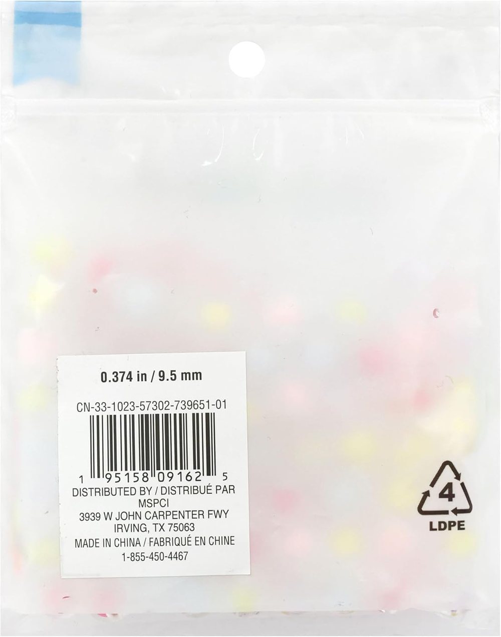Creatology Pastel Mix Round Fashion Beads, view 4