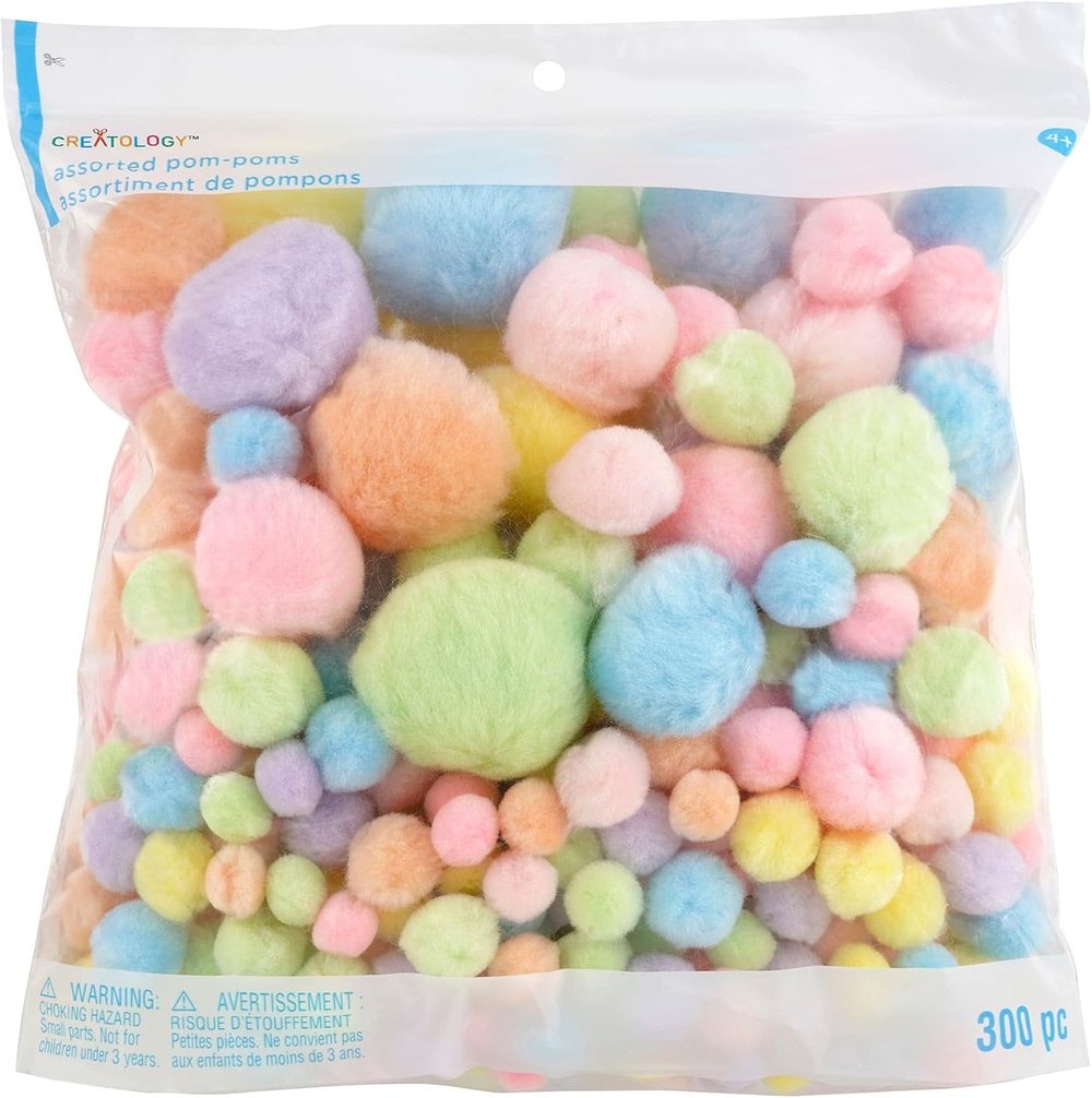 Creatology Pastel Pom Poms, view 4