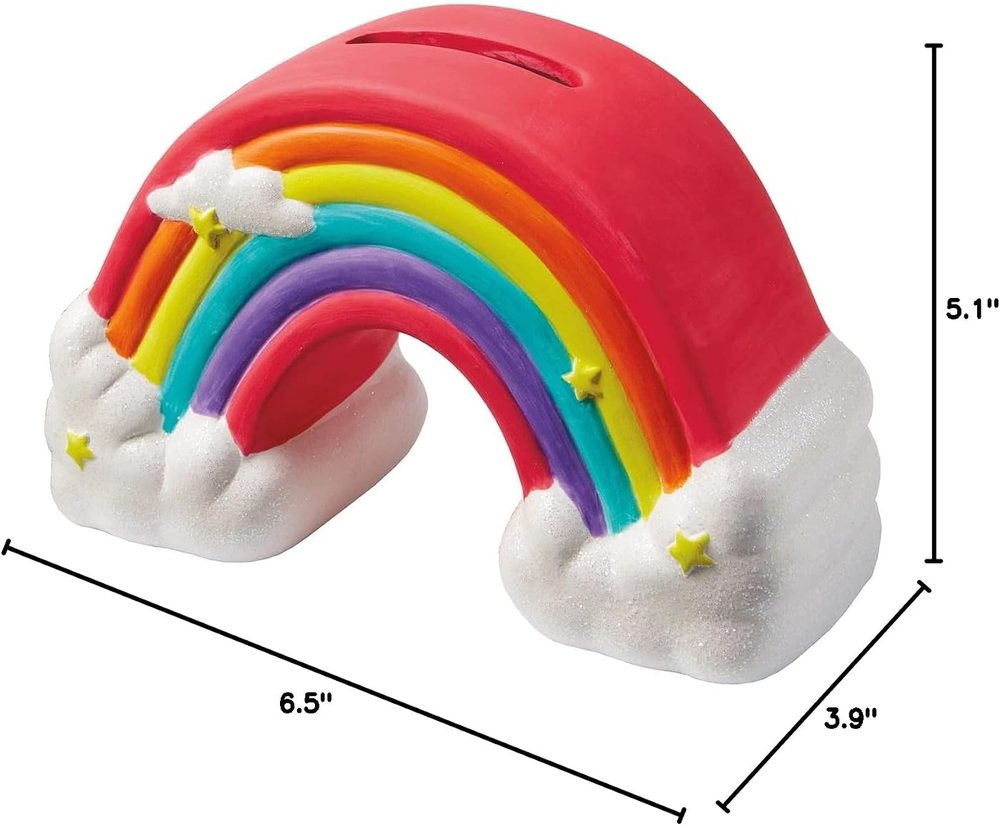 Creatology Rainbow 3D Ceramic Bank Kit, view 6