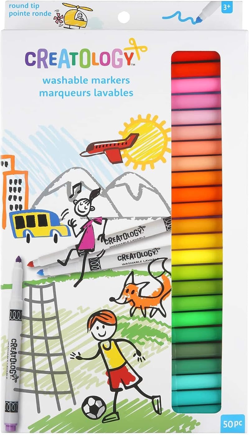Creatology Round Tip Washable Markers, view 4