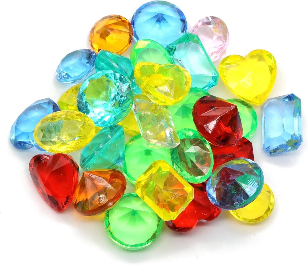 Creatology Shapes Mix Gems 1.1lb Assorted Colors, view 4