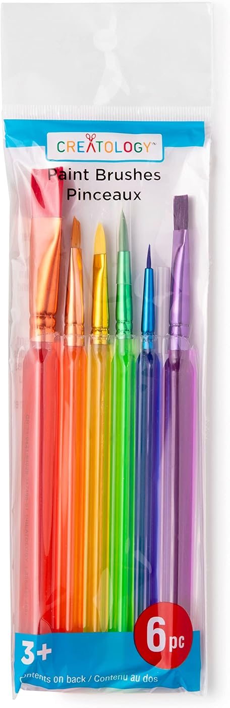 Creatology Triangle Paint Brushes, view 4