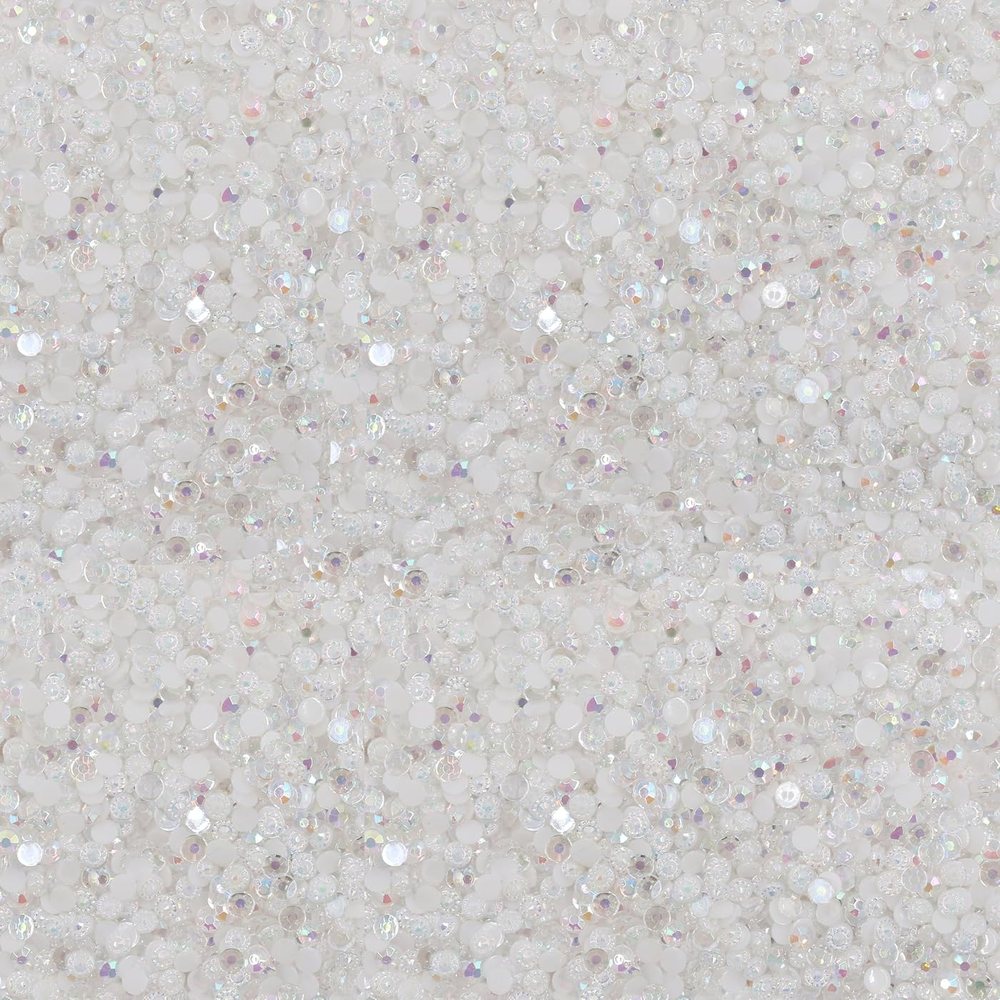 Creatology White Crystal Diamond Mini Gems, view 3